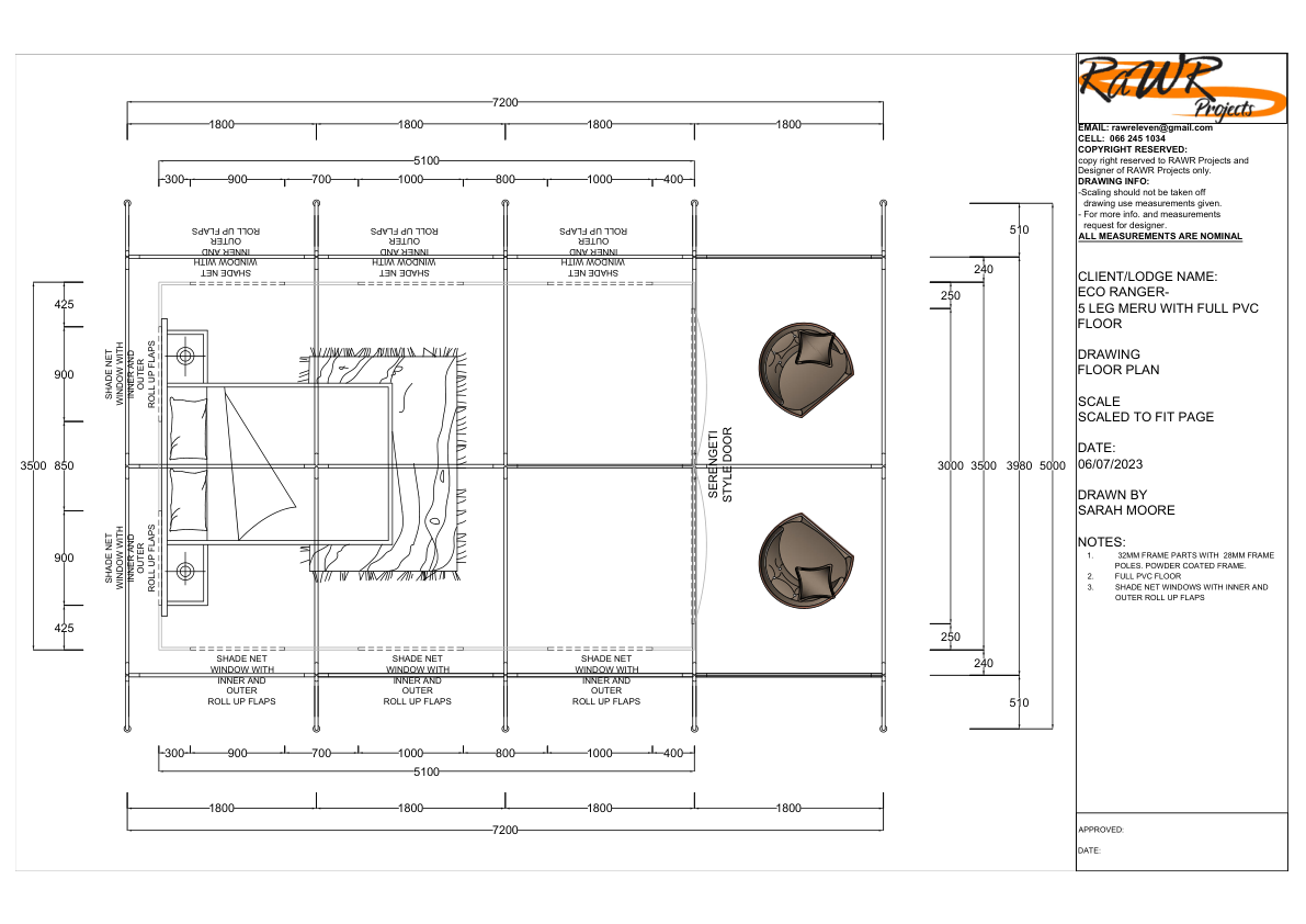 FLOOR PLAN- ECO RANGERS